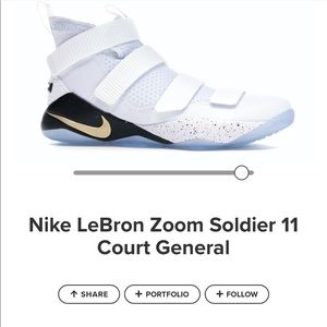 LeBron James Nike Soldier XI Men’s Size US 8